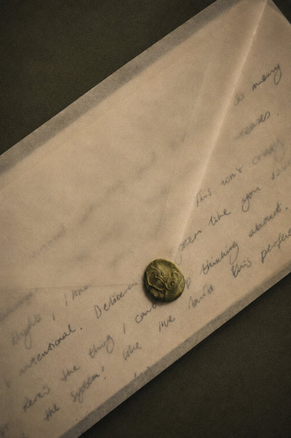 Sealed letter